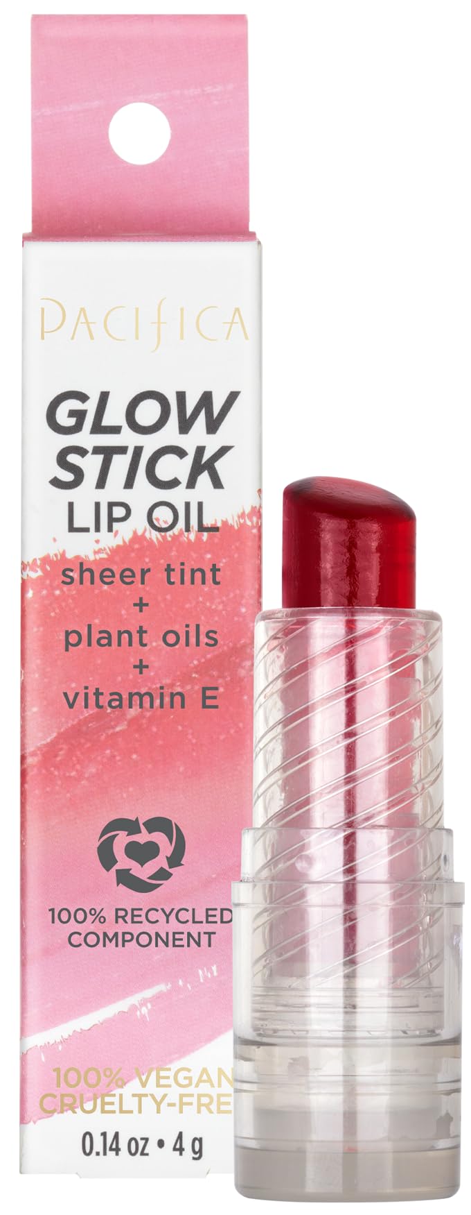 Amazon.com : Pacifica Glow Stick Lip Oil Rosy Glow Sheer Rose